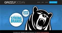 Desktop Screenshot of grizzlyocean.com